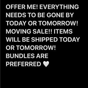 Moving sale!!